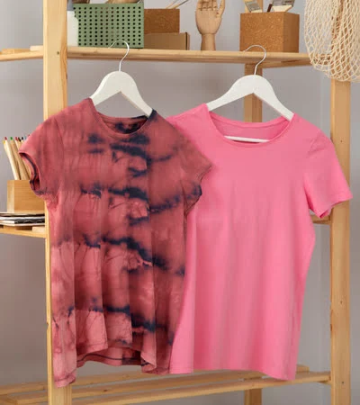 Custom dyeing and washing T Shirts