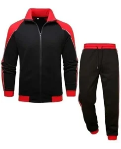 Black and Red Tracksuit