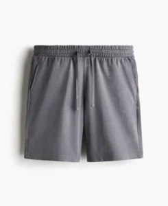 Charcoal Grey Custom Cotton Short