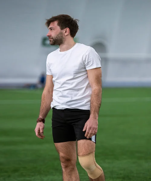 Men Wearing Custom Sports Short on the Field