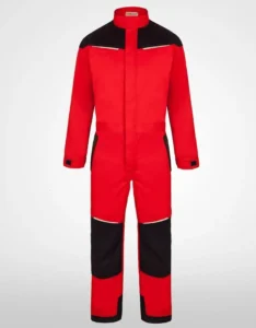 Custom Made Safety Coverall in Cotton Fabric
