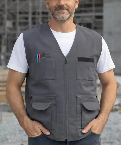 Custom Safety Vest in High Quality Fabric