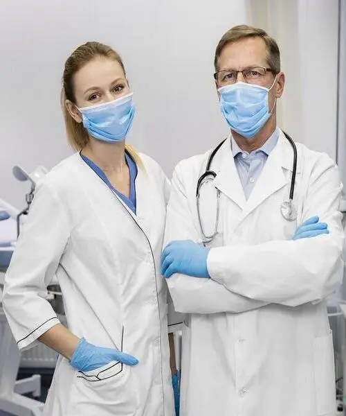 Doctors Wearing Medical Coats