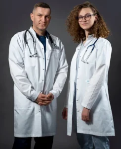 Doctors Wearing White Medical Coats