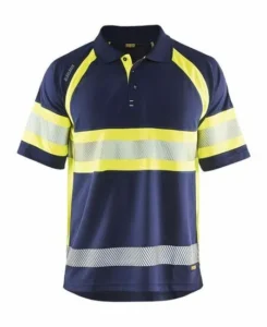 Half Sleeve Workwear Shirt With Reflective Tape
