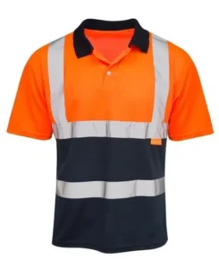 Hi Vis Workwear Orange and Blue Shirt
