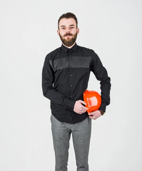 Men Wearing Workwear Cotton Shirt