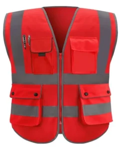 Private Label Red Safety Vest